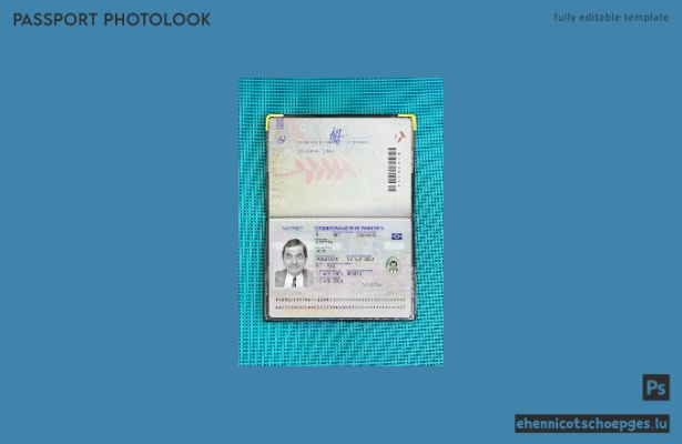 Dominica-Reisepass 2021-heute: Beispielansicht des Passfotos